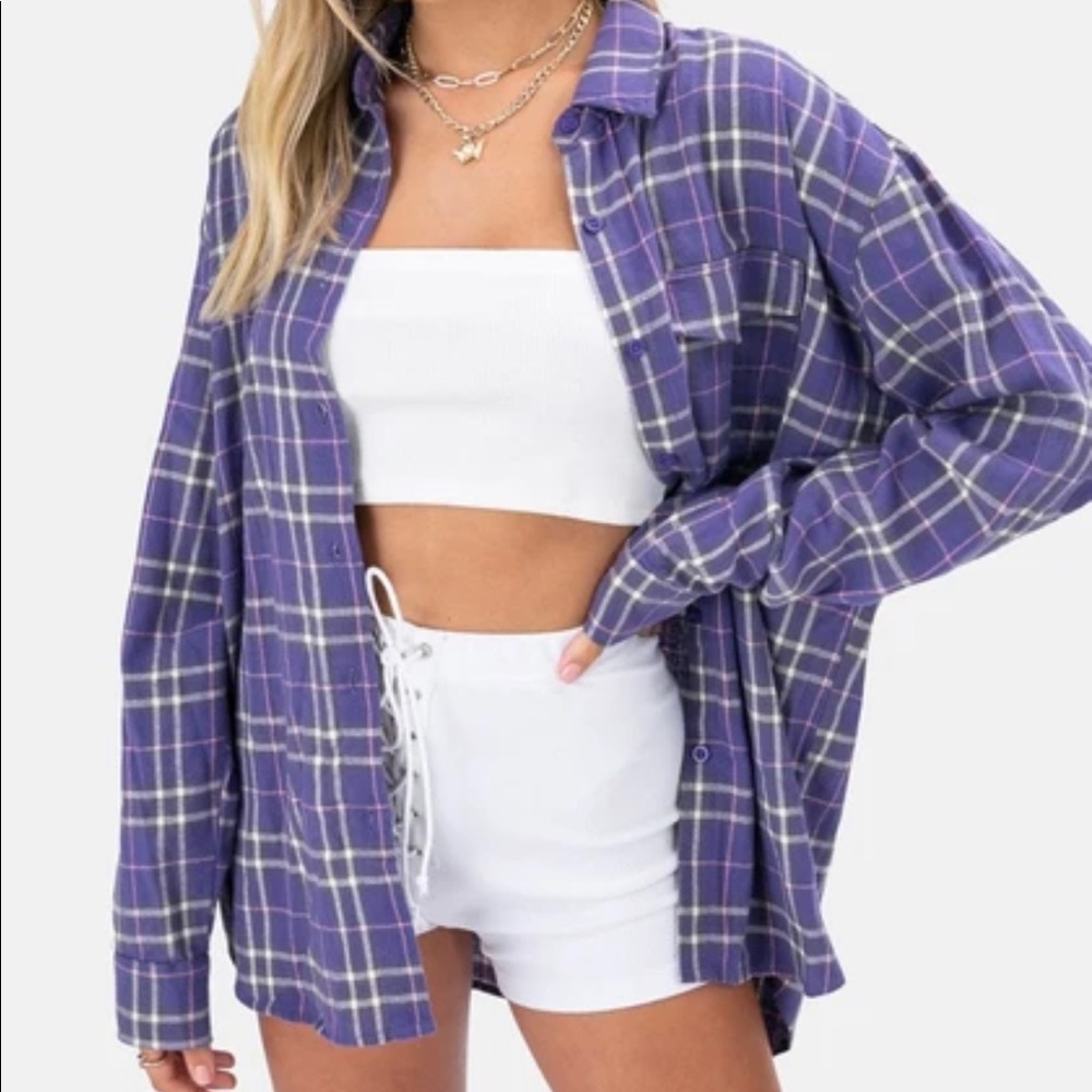 Purple flannel